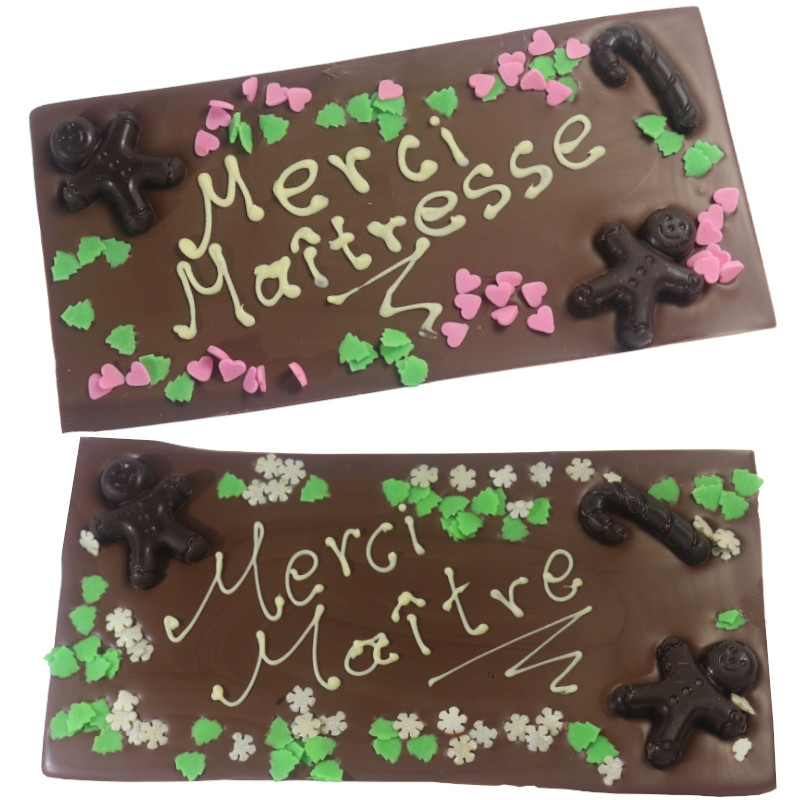 Cartes de voeux chocolat