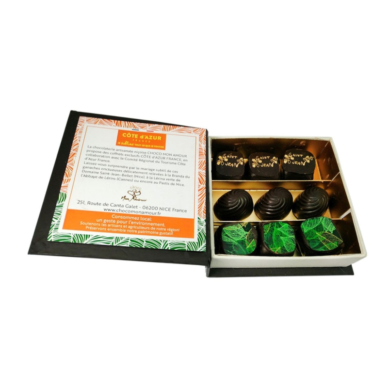 Ganaches aux saveurs azuréennes 125g