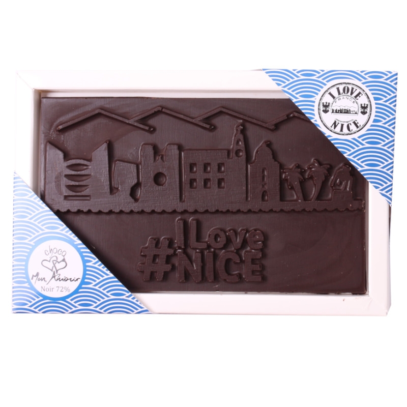 Tablette de chocolat noir