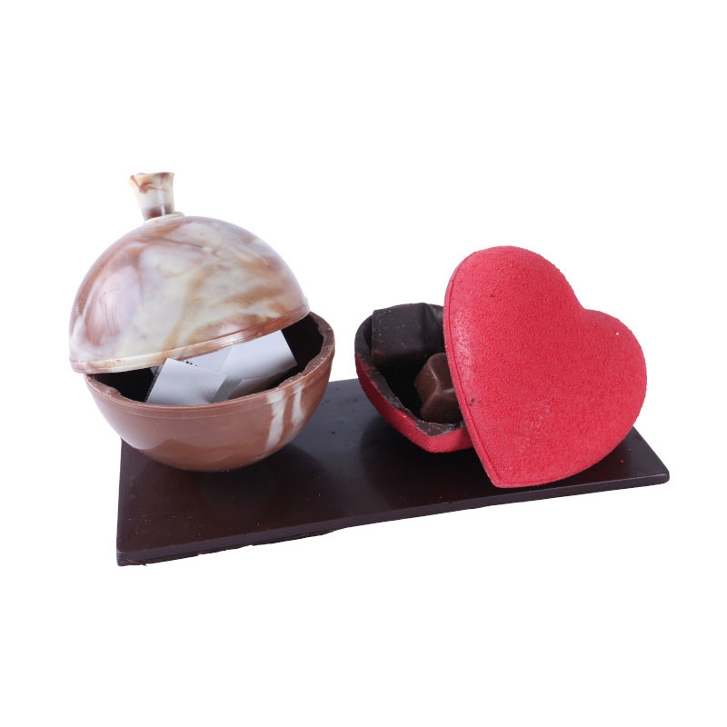 Jeu et chocolat pour les amoureux