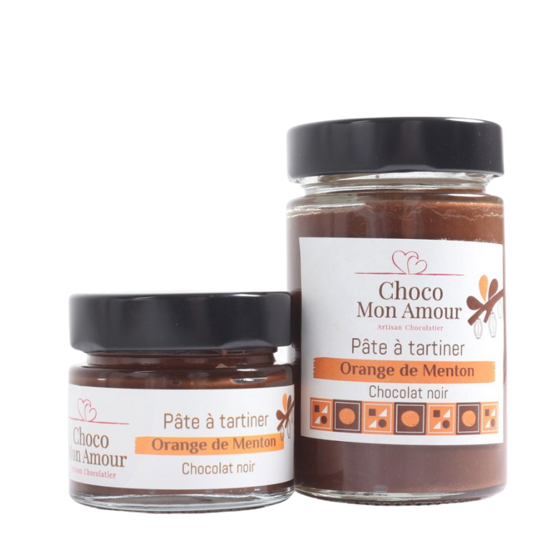 Pate a tartiner a l'orange et chocolat noir