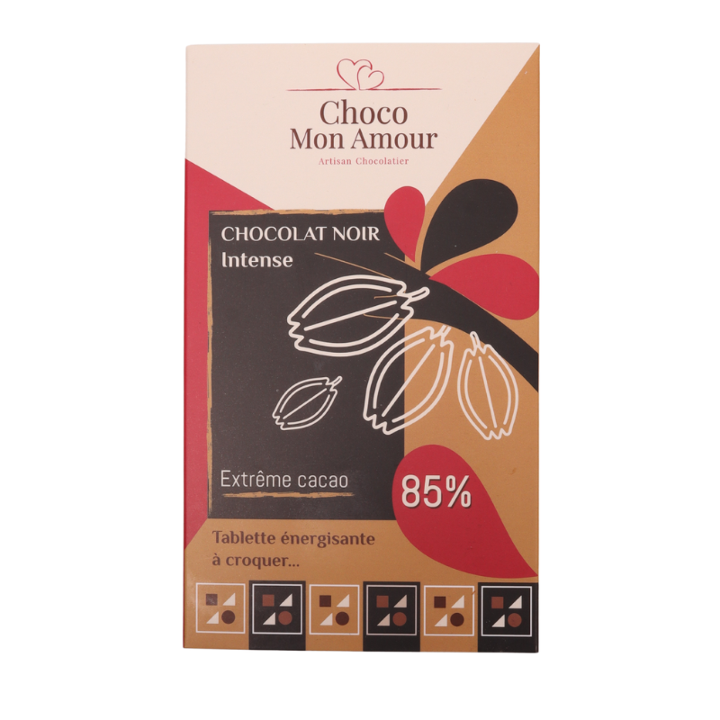 Tablette chocolat noir 85%
