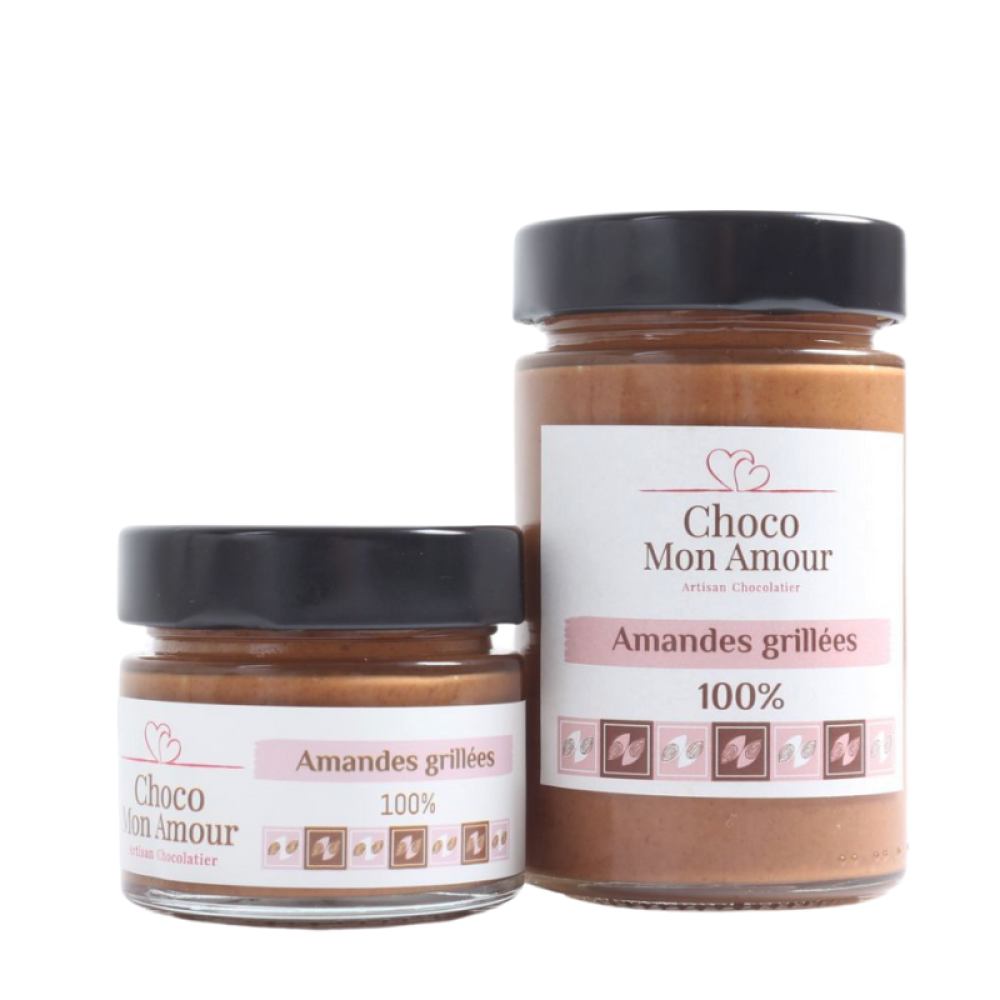 pâte à tartiner amande grillées 100%