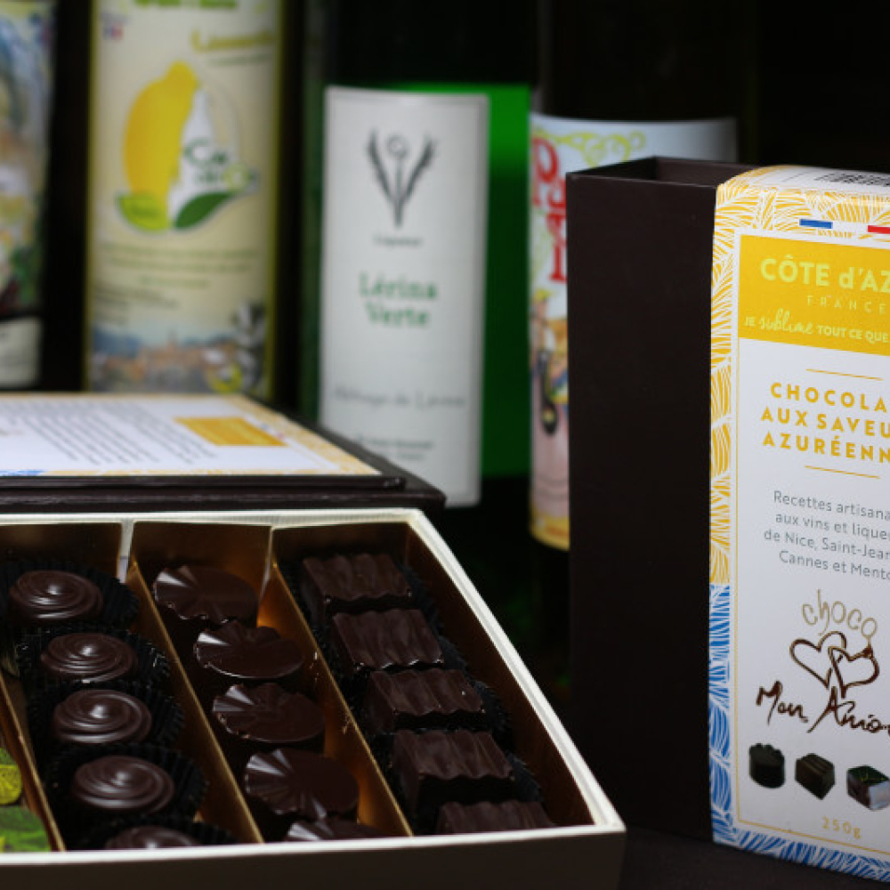 Chocolats aux saveurs azuréennes