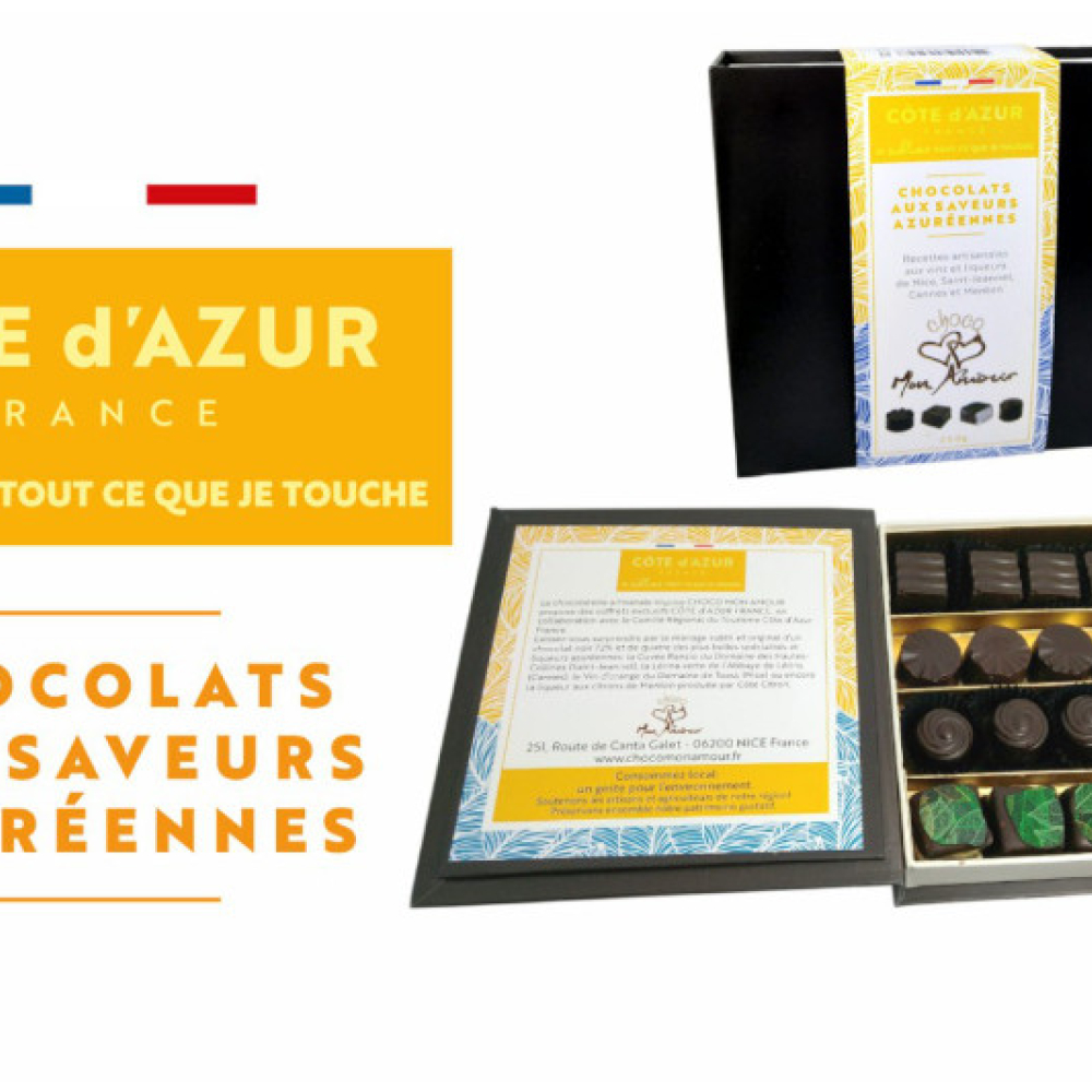 Chocolats aux saveurs azuréennes