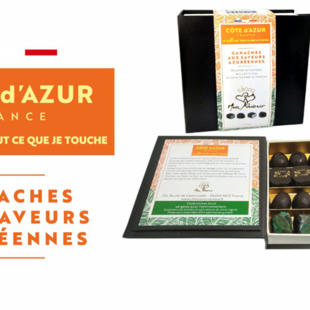 Ganaches aux saveurs azuréennes