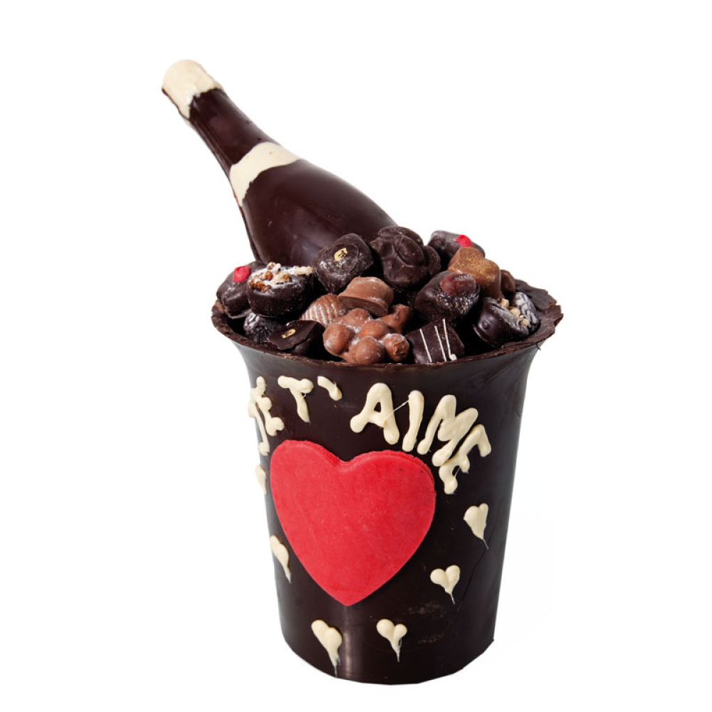 Grand seau de champagne