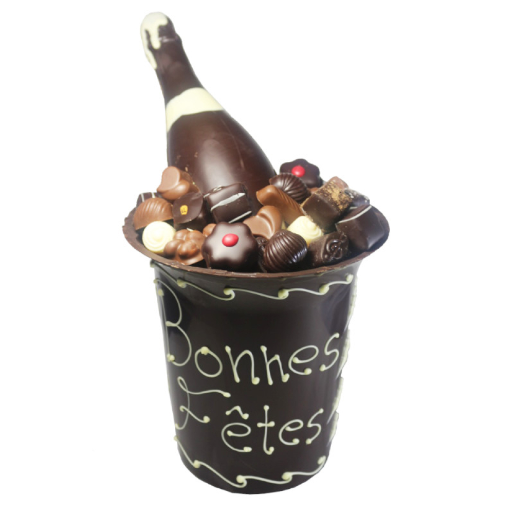 Grand seau de champagne