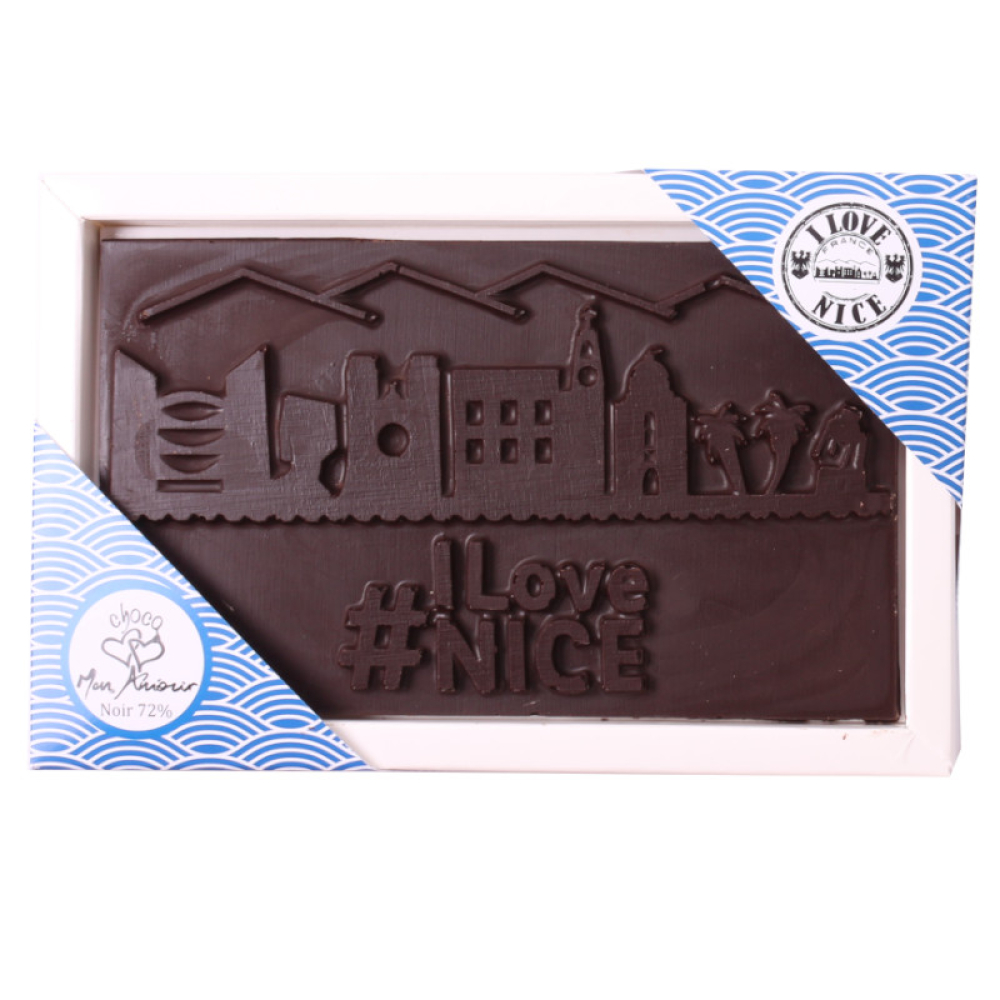 Tablette de chocolat noir