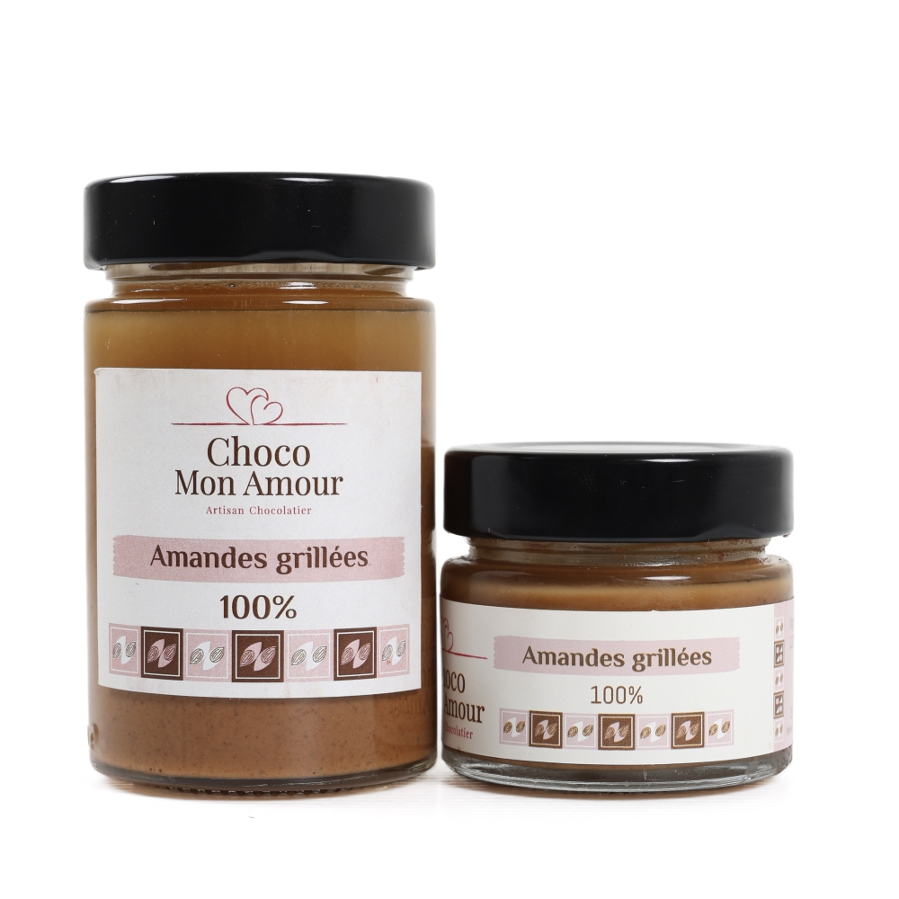 pâte à tartiner amande grillées 100%