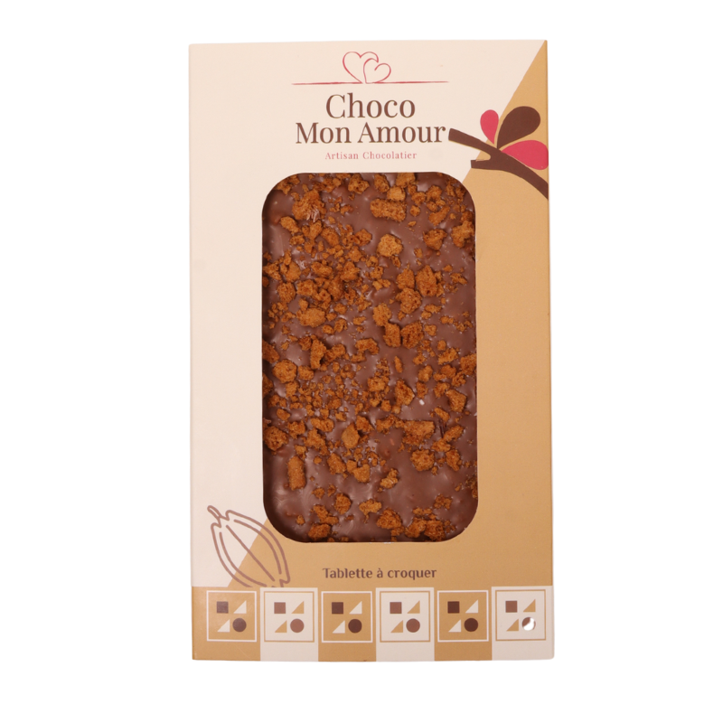 Chocolat au lait au spéculoos