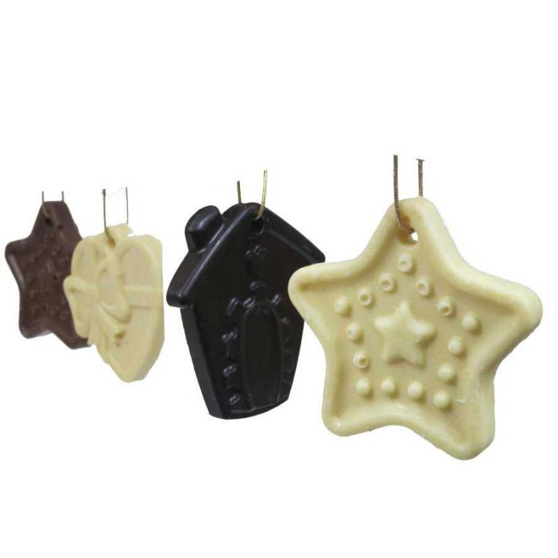 Ornements de Noël chocolat